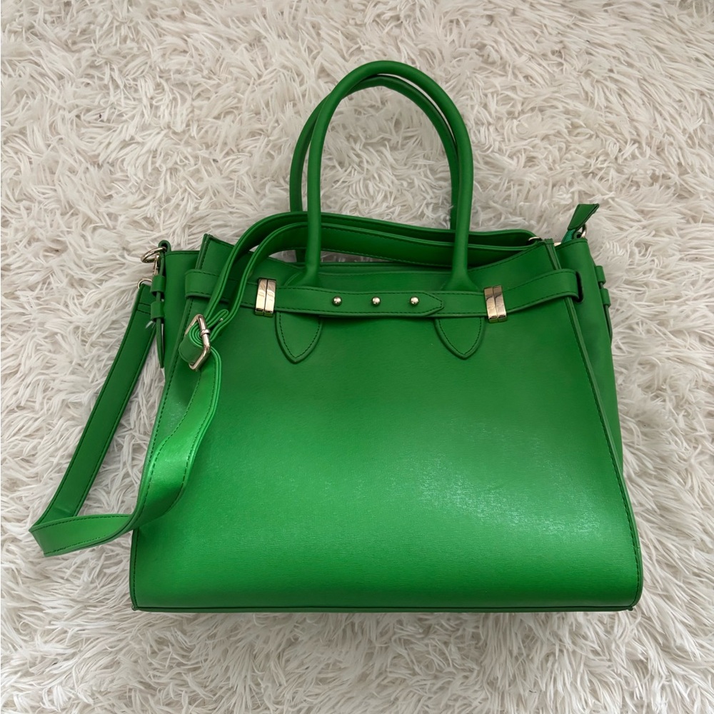 JustFab Vibrant Green Satchel